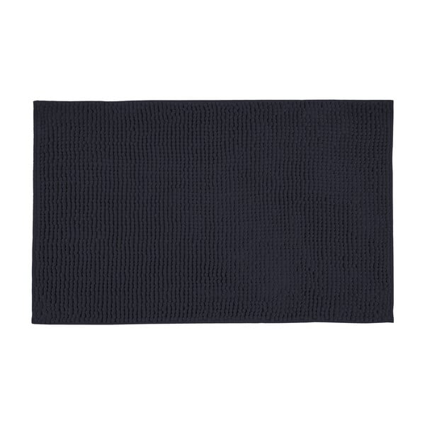 Tamsiai mėlynos spalvos iš tekstilės vonios kilimėlis 50x80 cm Chenille – Allstar