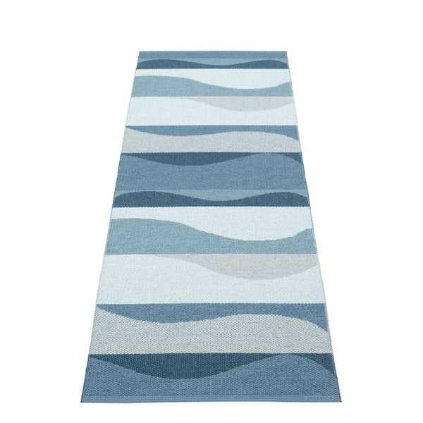Mėlynos spalvos lauko kilimas 70x200 cm Urvi Water – Pappelina-image-2