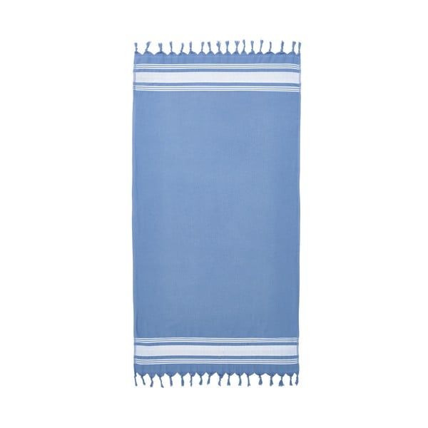 Mėlynas paplūdimio rankšluostis 150x75 cm Hammam - Catherine Lansfield