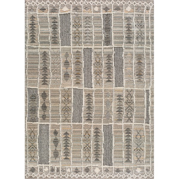 Smėlio spalvos kilimas Universal Piazza Stripe, 80 x 150 cm