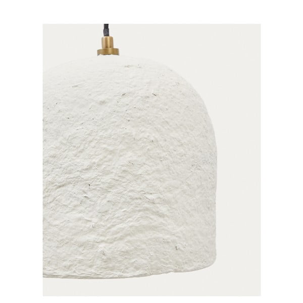 Kabantis šviestuvas baltos spalvos ø 25 cm Calvia – Kave Home-image-4
