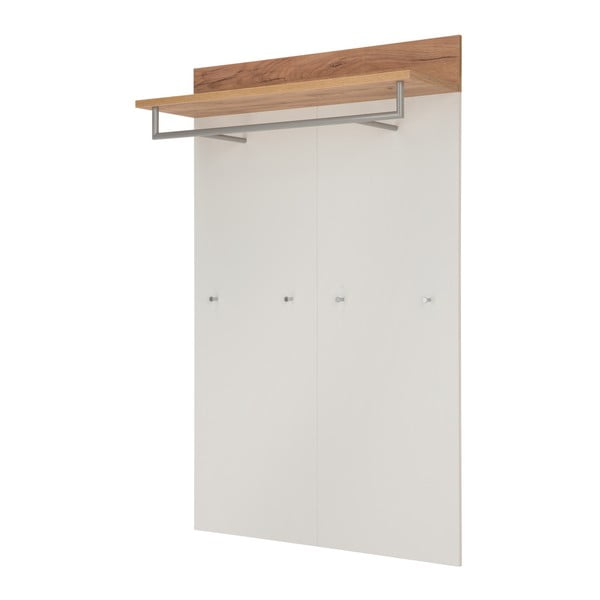 Sieninė kabykla baltos spalvos/natūralios spalvos iš ąžuolo Topix – Germania-image-2