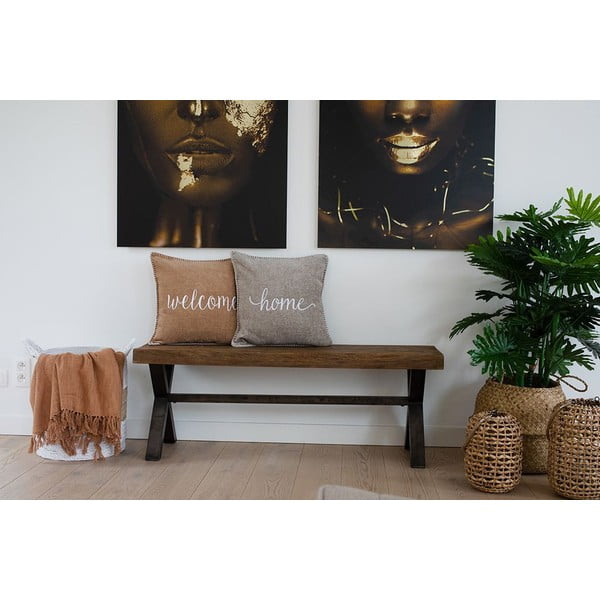 Šviesiai pilka dekoratyvinė pagalvė Tiseco Home Studio Damian W, 45 x 45 cm-image-1