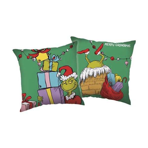 Vaikiška pagalvė 40x40 cm Grinch – Jerry Fabrics