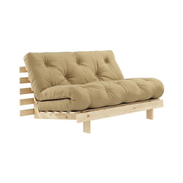 Sulankstoma sofa Karup Design Roots Raw/Wheat Beige
