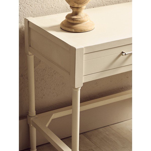 Iš pušies masyvo rašomasis stalas 48x107 cm Heritage – Premier Housewares-image-2
