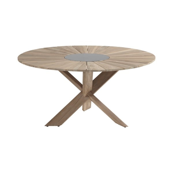 Sodo stalas iš tikmedžio "Hartman Provence", ø 150 cm