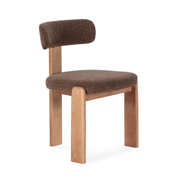 Rudos spalvos iš audinio valgomojo kėdės 2 vnt. Nadia – MOME-image-3