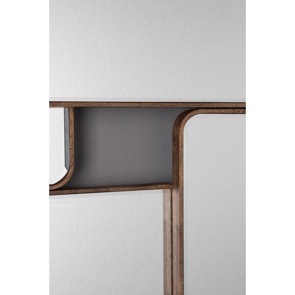 Sieninis veidrodis su medžio masyvo rėmu 120x70 cm Cordelia – Dutchbone-image-3