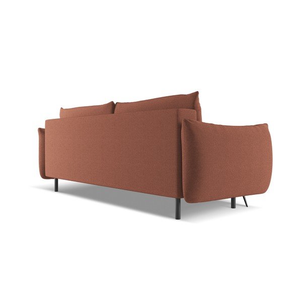 Rožinės spalvos sofa 230 cm Malie – Makamii-image-4