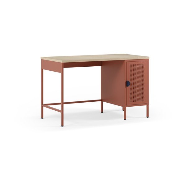 Rašomasis stalas su ąžuolo dekoro stalviršiu 60x120 cm Sayla – Marckeric