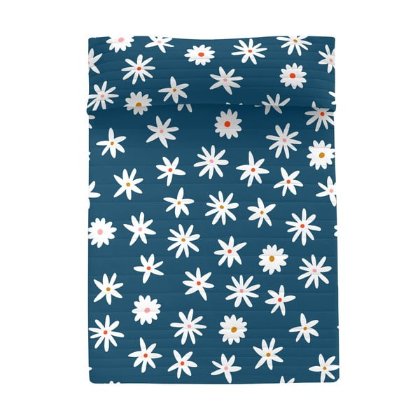 Dygsniuota lovatiesė mėlynos spalvos 180x260 cm Margaret – Aware-image-2