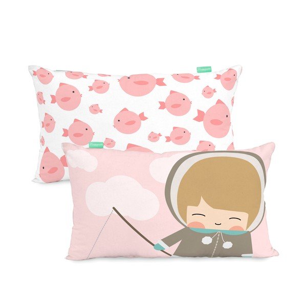 Grynos medvilnės užvalkalas Happynois Skymo Day, 50 x 30 cm-image-3