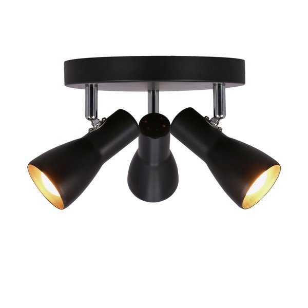 Matinės juodos spalvos taškinis šviestuvas Picardo – Candellux Lighting