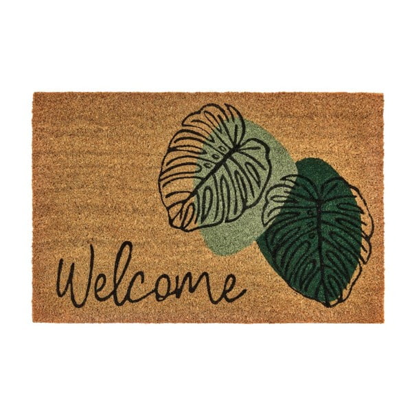 Grindų kilimėlis iš kokoso pluošto 40x60 cm Welcome – Casa Selección