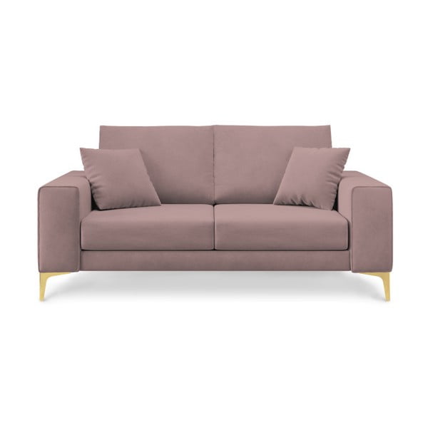 "Cosmopolitan Design Basel" pudros rožinės spalvos sofa, 174 cm