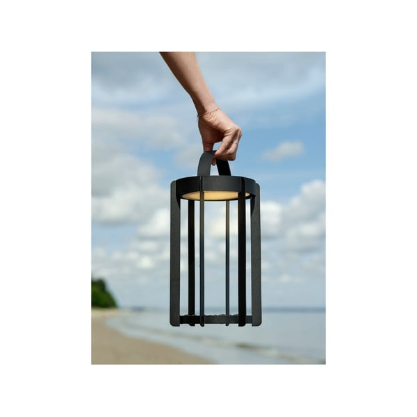 Lauko LED žibintas juodos spalvos USB (aukštis 30 cm) Firefly – Zone-image-4