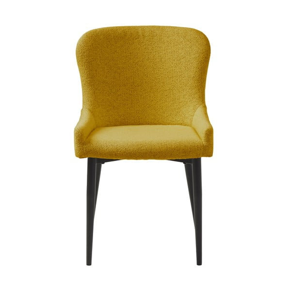 Geltona valgomojo kėdė Ontario - Unique Furniture