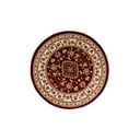 Apvalios formos kilimas raudonos spalvos 133x133 cm Sherbone – Flair Rugs