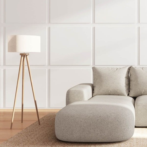 Smėlio spalvos kampinė sofa (su kairiuoju kampu/su gultu) Monce – Rodier-image-3