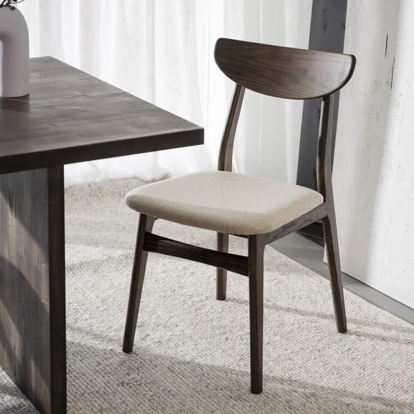 Rudos valgomojo kėdės 2 vnt. komplekte Rodham - Rowico-image-1