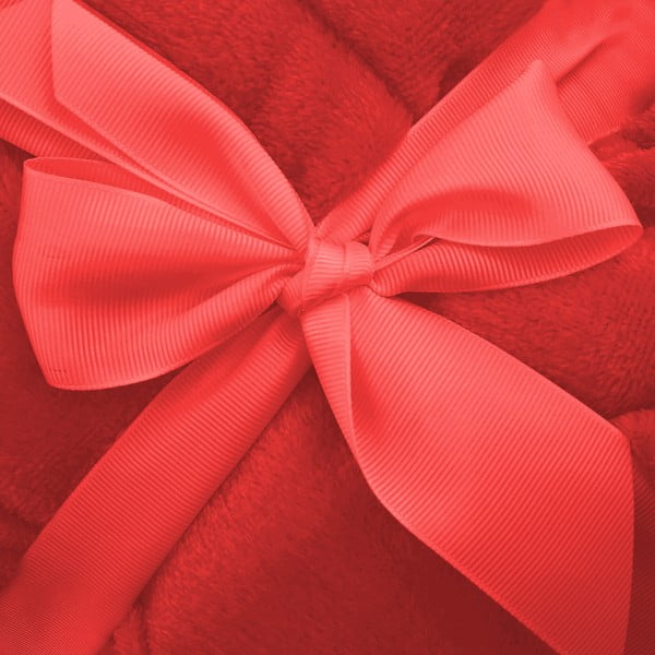 Raudonas mikropluošto chalatas DecoKing Robby, M dydžio-image-4