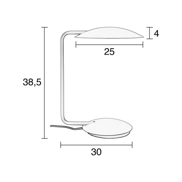 Rožinė stalinė lempa Zuiver Pixie-image-2