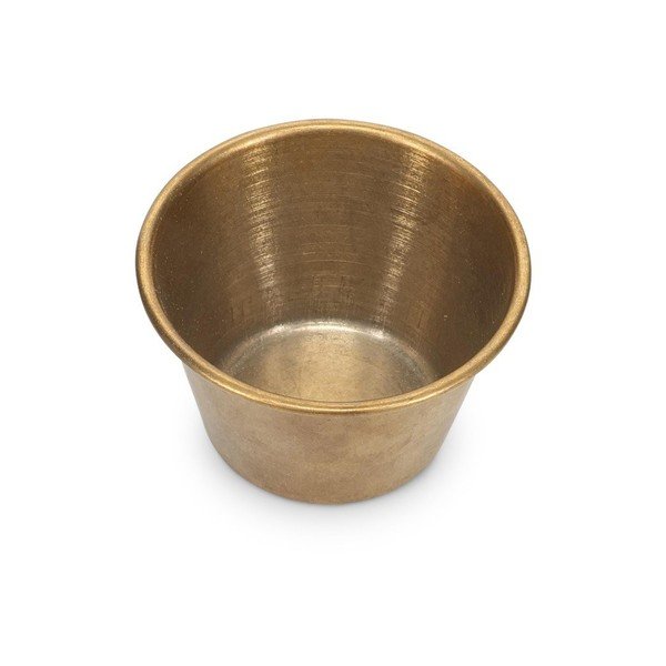 Skirta serviravimui auksinės spalvos iš metalo mažas dubuo 110 ml Serve – BonBistro-image-1