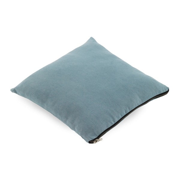 Šviesiai mėlyna "Žąsų" minkšta pagalvė, 45 x 45 cm