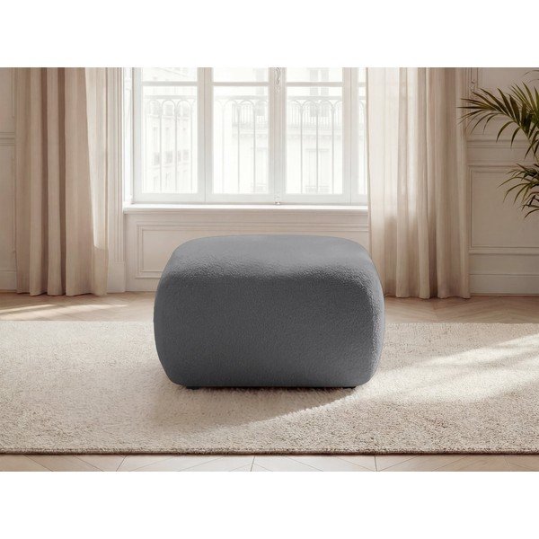 Pilkos spalvos taburetė iš boucle Montaigne – Bobochic Paris-image-4