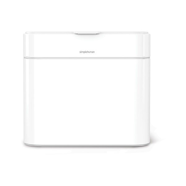 Maisto atliekų šiukšliadėžė baltos spalvos 4 l – simplehuman-image-3
