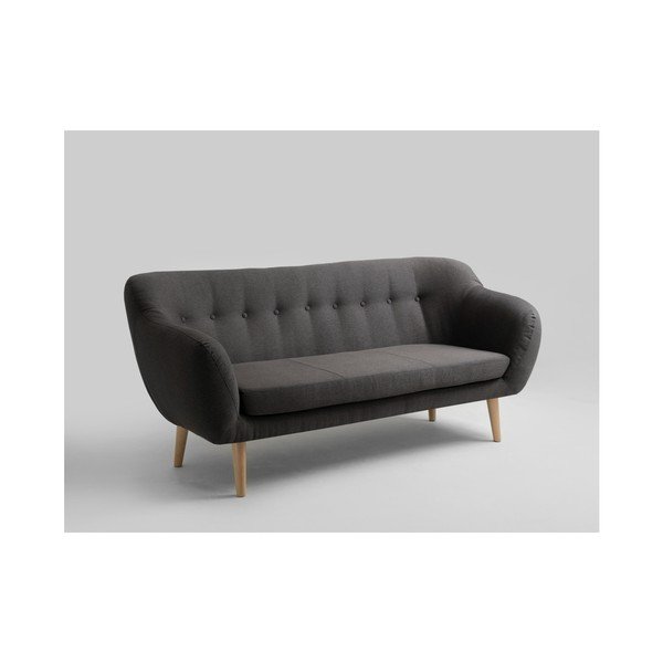 Tamsiai pilka trijų vietų sofa "Custom Form Marget-image-3
