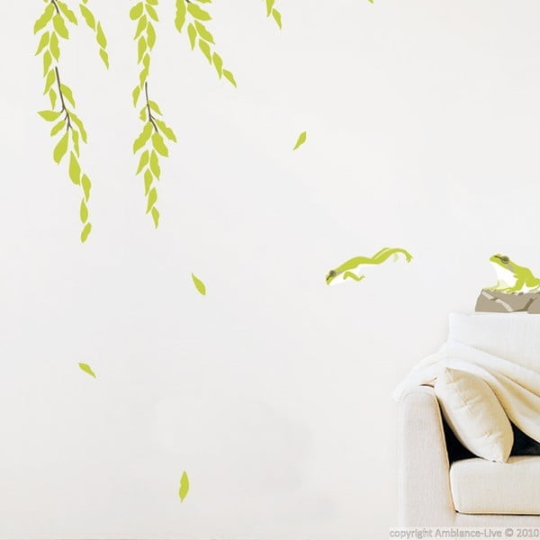 Sienų lipdukas gluosnio medžio iliustracija Fanastick-image-1