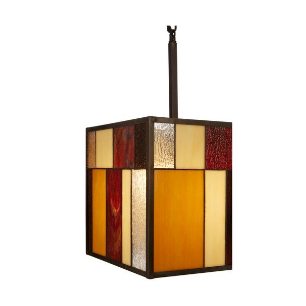 Iš metalo kabantis šviestuvas su stiklo gaubtu Waldorf – Premier Housewares-image-3