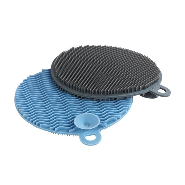 2 silikoninių indų plovimo kempinėlių rinkinys Wenko -image-2