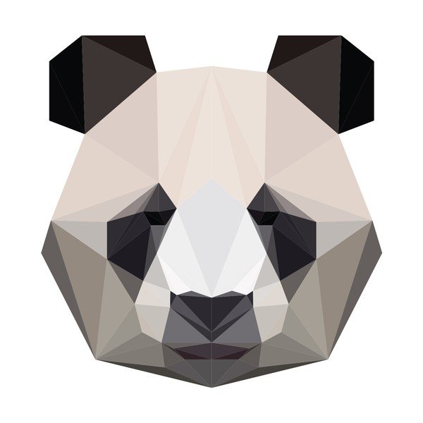 Lipdukas Ambiance Origami Panda-image-2