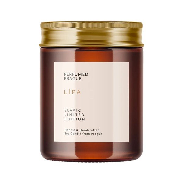 Aromatinė žvakė iš sojų vaško Slavic Edition: #88 Linden, Moss, Hibiscus – Perfumed Prague
