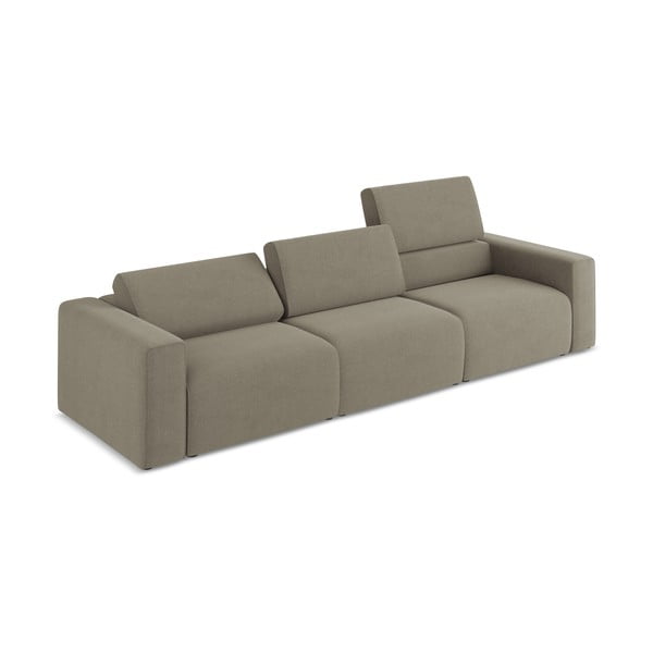 Šviesiai rudos spalvos sofa 314 cm Kalea – Makamii-image-1