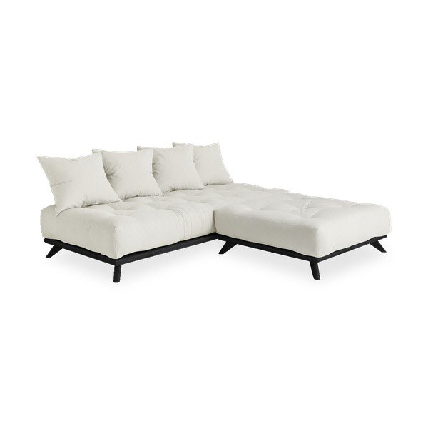 Sofa "Karup Design Senza" juoda/kreminė-image-3