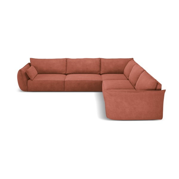 Raudona kampinė sofa (kintama) Vanda - Mazzini Sofas