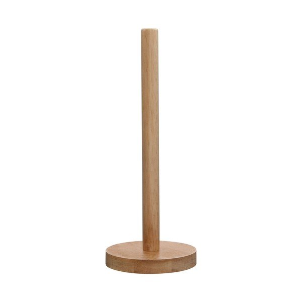 Natūralios spalvos iš medienos popierinio rankšluosčio stovas ø 12 cm Soka – Premier Housewares-image-2