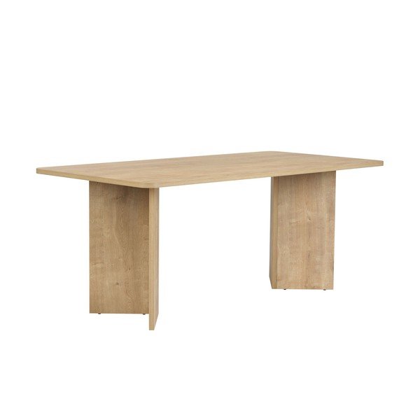 Valgomojo stalas iš ąžuolo 90x180 cm Linza – Kalune Design