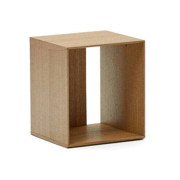 Modulinė lentyna natūralios spalvos iš ąžuolo 34x38 cm Litto – Kave Home-image-2