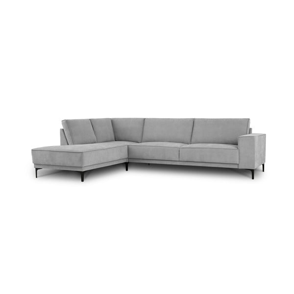 Pilkos spalvos kampinė sofa (su kairiuoju kampu/„L“ formos) Copenhagen – Scandic-image-2