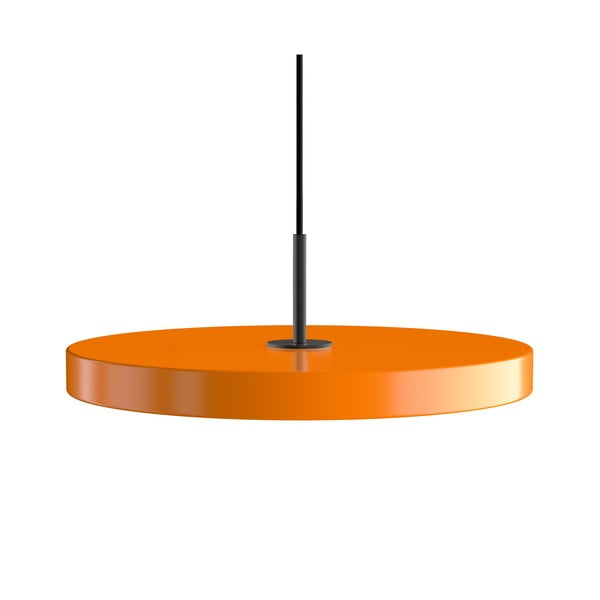 Kabantis šviestuvas oranžinės spalvos LED ø 43 cm su metaliniu gaubtu Asteria Medium – UMAGE