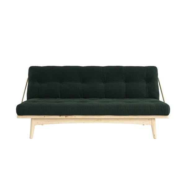 Aksominė modulinė sofa Karup Design Folk Raw/Dark Green