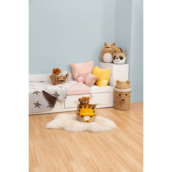 Iš vandens hiacinto vaikiškas krepšys natūralios spalvos ø 35x26 cm Rabbit – Compactor-image-3