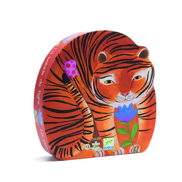 Vaikiška dėlionė Djeco Tiger-image-1