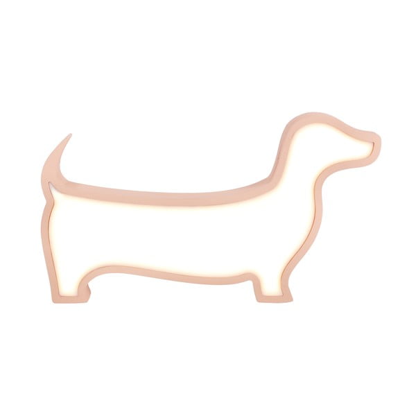 Rožinis vaikiškas šviestuvas Dog - Candellux Lighting