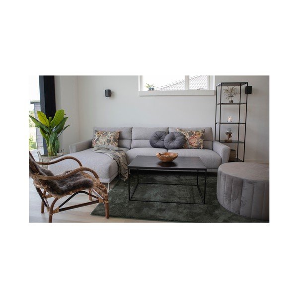 Pilka pagalvėlė su aksominiu užvalkalu House Nordic Luso, ø 45 cm-image-2